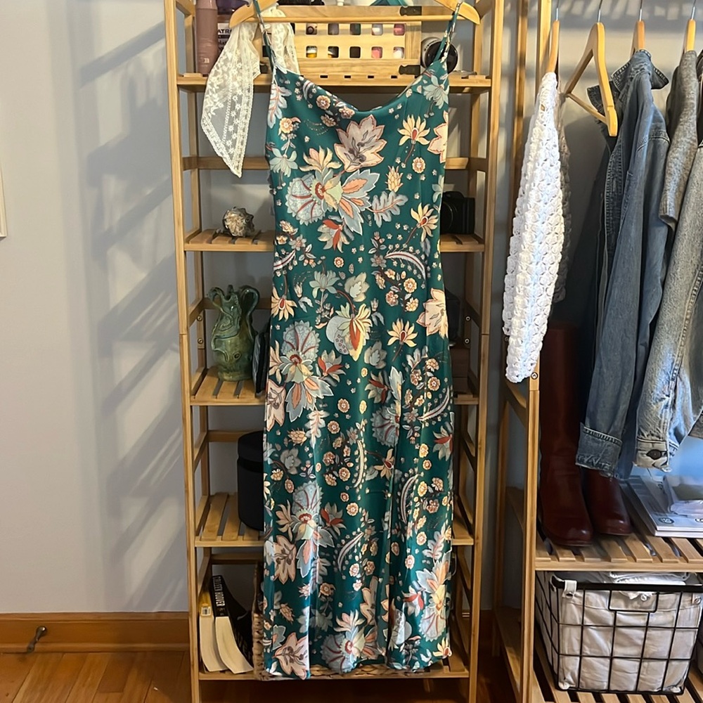 Maxi slip dress